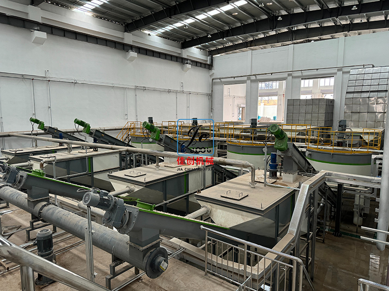 牛粪处理螺旋输送线